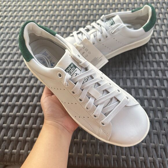 Adidas Stan Smith White Collegiate Green Men\'s Athletic Shoes Q46123 Size 6.5 main image 9